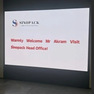 Sinopack presenta un cliente internacional en Hangzhou: una mezcla de excelencia empresarial y ho...