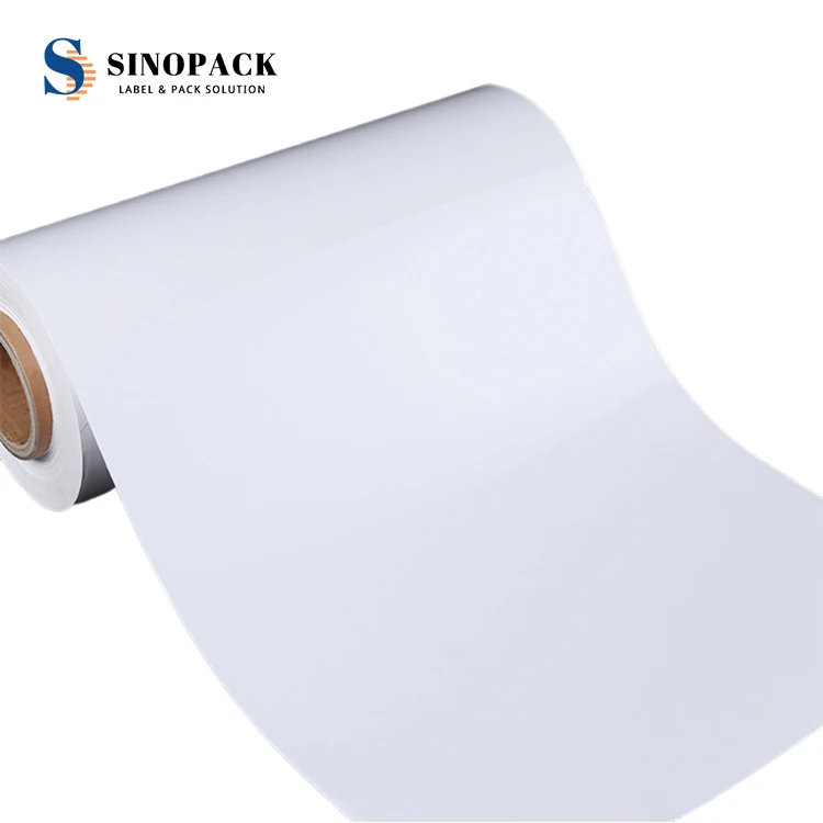 Vinilo PVC blanco autoadhesivo